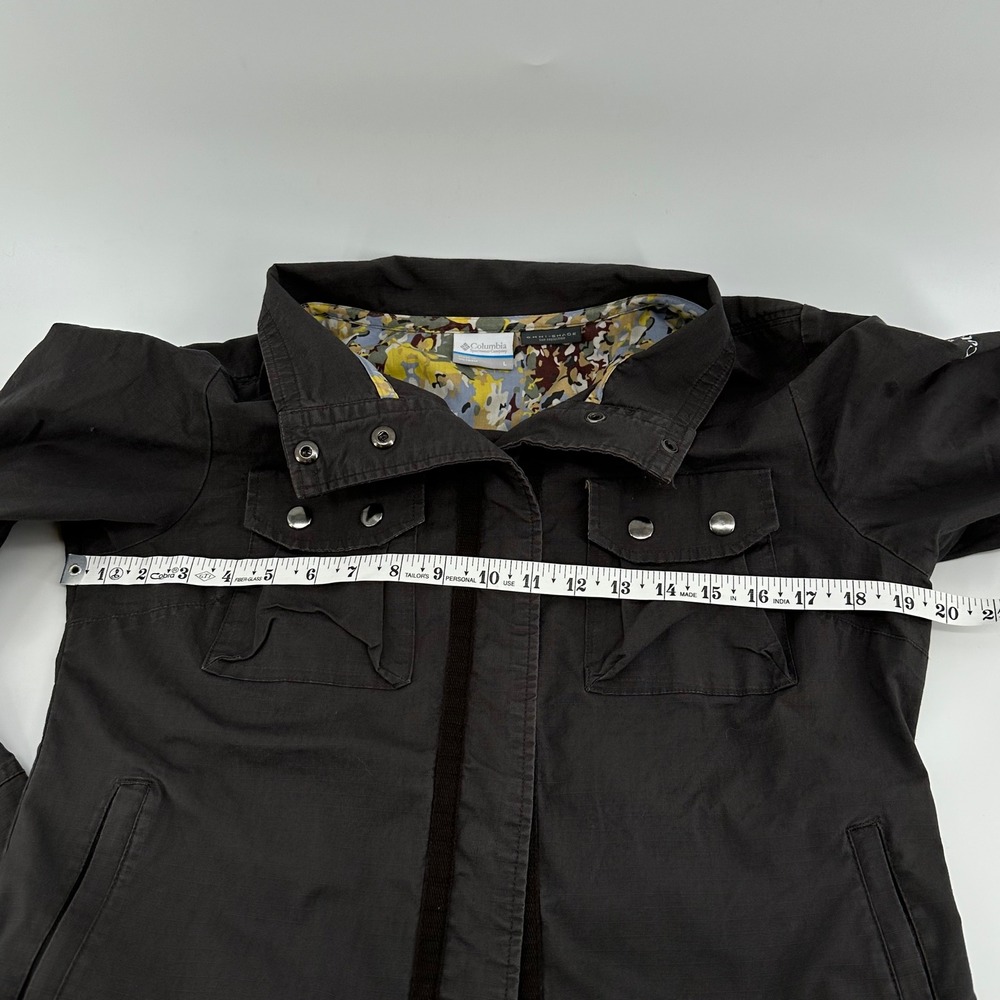 Columbia Sportswear Company Womens Utility Jacket L Gray Sun Protection Outdoorf - Picture 9 of 12